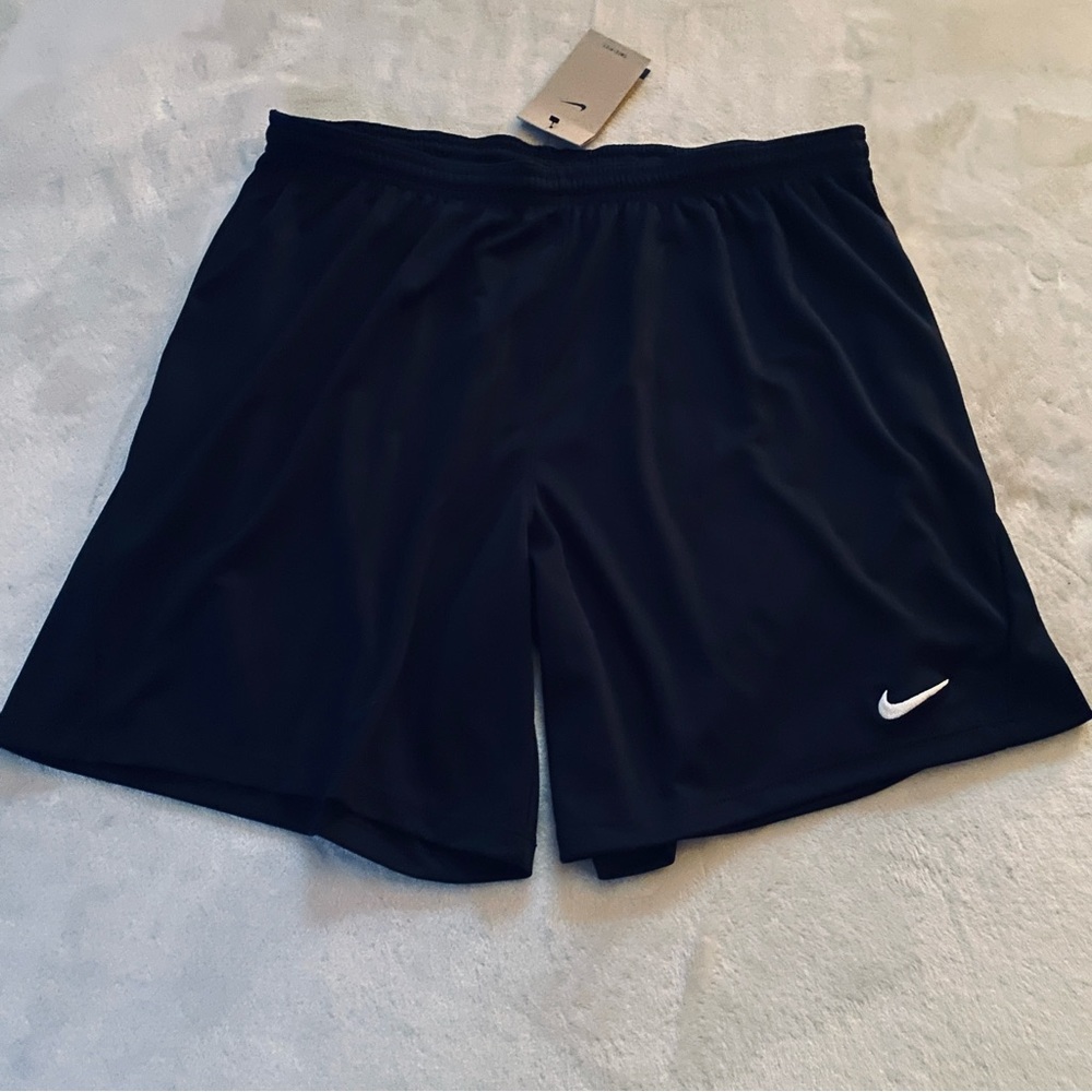 Nike Dri-Fit Black Soccer Shorts Men’s Size 2XL